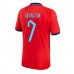 Cheap England Jack Grealish #7 Away Football Shirt World Cup 2022 Short Sleeve